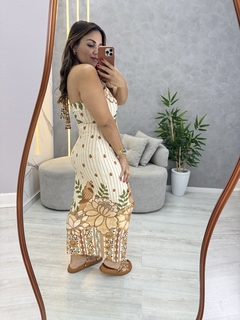 Vestido longo poliamida Maira - comprar online