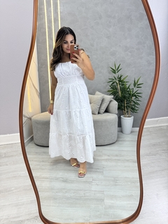 Vestido mídi rebecca na internet