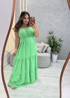 Vestido longo plus - loja online