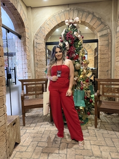 Conjunto calça pantalona + cropped - comprar online