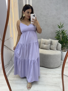 Vestido longo Manoela na internet