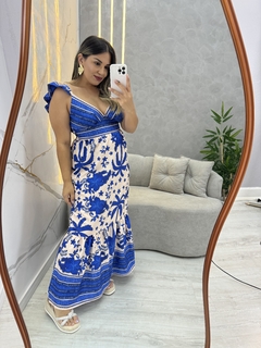 vestido feminino longo Laila