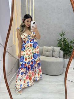 vestido feminino longo Laila - Look by maisa