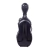 Estojo Case Violoncelo Di Pietro Fibra Pro All Black 4/4 - Vibração Instrumentos Musicais
