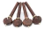 Cravelha Violino Di Pietro Tamarindo Heart Gold 4/4 (Jogo)