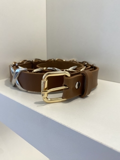 CINTO “X” MARROM - comprar online