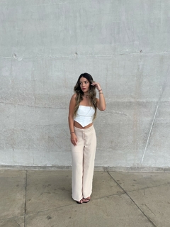 CALÇA JULIA CAQUI