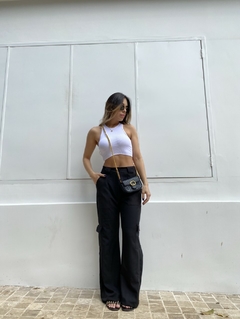 CALÇA CARGO LUNA PRETA