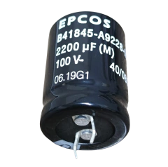 Capacitor eletrolítico radial 2.200uf 100v snap-in