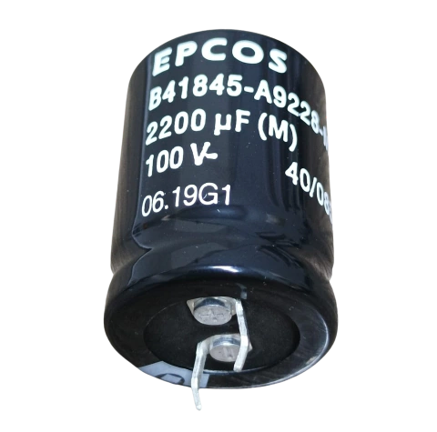 Capacitor eletrolítico radial 2.200uf 100v snap-in
