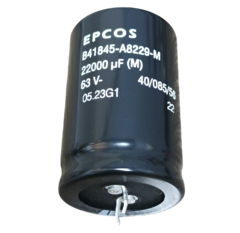 Capacitor eletrolítico radial 22.000uf 63v snap-in