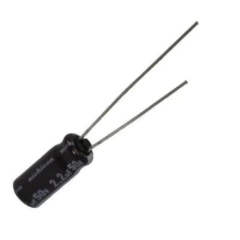 Capacitor eletrolítico radial 2,2uf 50v - comprar online