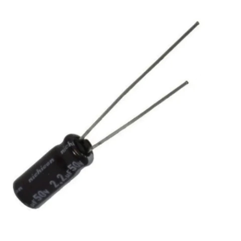 Capacitor eletrolítico radial 2,2uf 50v - comprar online