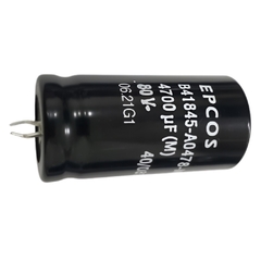 Capacitor eletrolítico radial 4.700uf 80v snap-in - comprar online