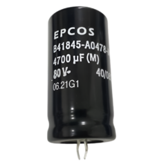Capacitor eletrolítico radial 4.700uf 80v snap-in