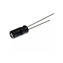 Capacitor eletrolítico radial 4,7uf 63v - comprar online