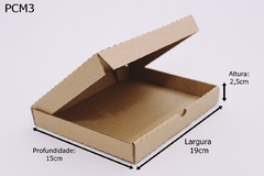 100 Caixas de papelão 19 x 15 x 2,5 cm Embalagem Padrão Correios * Pac mini / Mini envios - comprar online