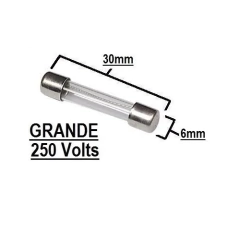 Fusível de vidro grande 1A 250V - comprar online