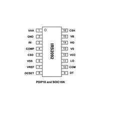 Circuito integrado IRS2092 * SMD - comprar online