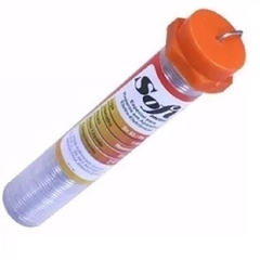 Solda laranja 63/37 fio 0,8mm * 25g