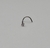 Nostril Aço Cirúrgico 0,6mm Zircônia Cravada