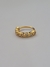Argola Folheada a Ouro 8mm Círculos de Zircônias