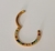 Segmento Titânio Gold Zircônias Colors Frontais - Piercing Express