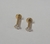 Labret Coração Ponto de Luz Aço Cirúrgico PVD Gold 24K - comprar online