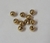 Pacote 10 Bolinhas em Aço Cirúrgico PVD Gold - comprar online