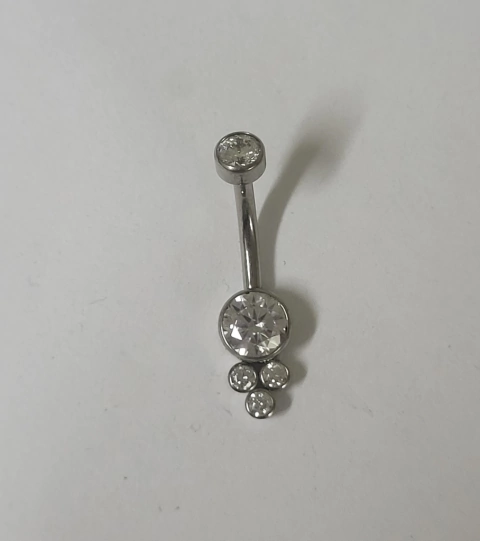 Banana Bell Titânio 3 Zircônias