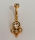 Banana Bell Titânio Gold 24k Ornamental I