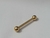 Micro Reto PVD Gold 24K Aço Cirúrgico