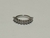 Argola Folheada 8mm Brilho de Zircônias