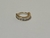 Argola Folheada Zircônias 8mm - comprar online