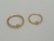 Captive Mais Grosso Aço Cirúrgico PVD Gold 24K