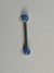 Mamilo Titânio Opala Azul