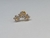 Labret Titânio Gold 24K 3 Flores
