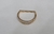 Segmento Titânio Gold 24K "D" Duplo Cravejado - comprar online