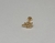 Labret Aço Cirúrgico PVD Gold 24K Folhinha