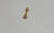 Micro Reto Aço Cirúrgico PVD Gold 24K Esfera Zircônia