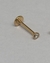 Labret Push Pin Titânio Gold 24K - comprar online