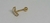 Banana Bell Aço Cirúrgico PVD Gold 24K 5 Zircônias Umbigo Triste