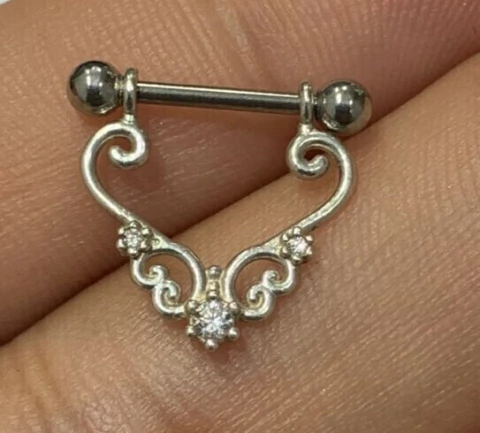 Piercing Arabescos Prata 925