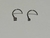 Nostril Titânio 0,6mm