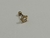 Micro Reto Aço Cirúrgico PVD Gold 24K Coroa