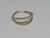 Segmento Titânio Gold 24K 1 Fileira Cravejada