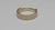 Segmento Titânio Gold 24K 3 Fileiras de Zircônia