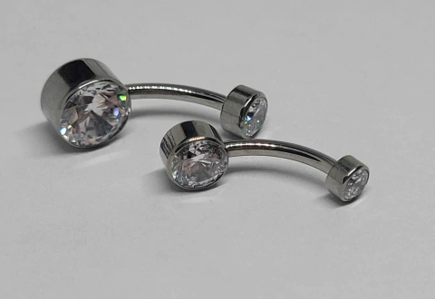 Banana Bell Titânio Zircônia Flat - comprar online