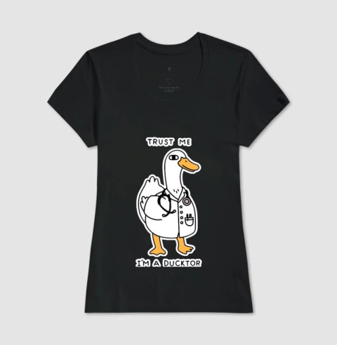Camiseta Tradicional Ducktor - Lacraste – Moda criativa com propósito: camisetas, moletons e mais