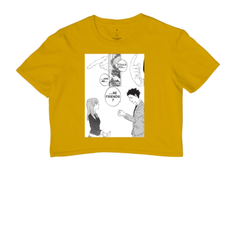 Cropped Be friends - comprar online